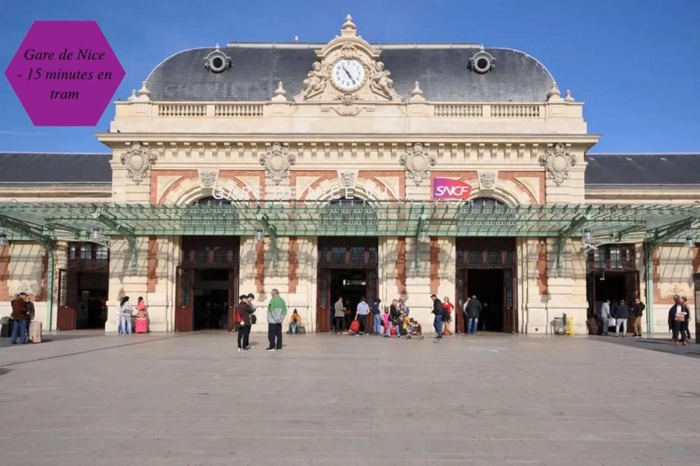 Studio - 1 Minute De La Plage Et De La Promenade Des Anglais ニース エクステリア 写真
